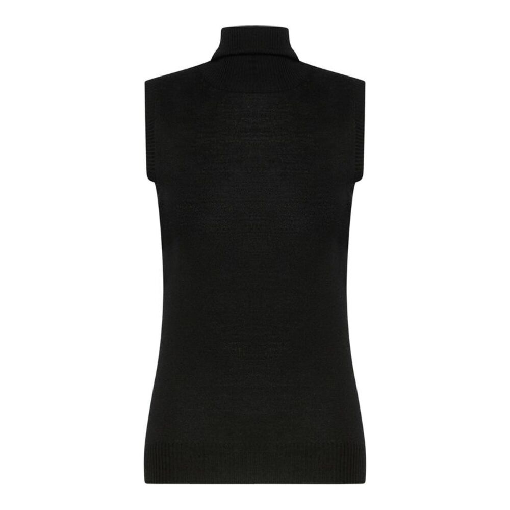 Sportmax Women Sleeveless Top In Pure Wool